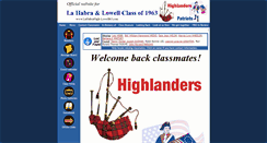 Desktop Screenshot of lahabrahigh-lowell63.com