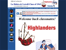 Tablet Screenshot of lahabrahigh-lowell63.com